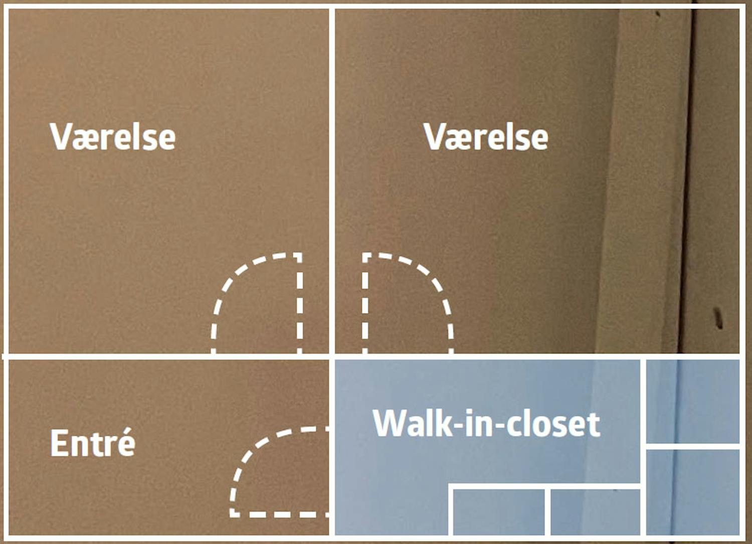 Byg selv walk-in closet plantegning Byg selv walk-in closet plantegning